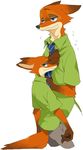  anthro canine clothed clothing disney fox fur hatenakayubi male mammal nick_wilde zootopia 