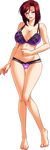  1girl bishop_(company) blue_eyes breasts full_body kagami_hirotaka large_breasts makino_takako red_hair short_hair solo ura_kyoushi ura_kyoushi_haitoku_no_inetsu_jugyou white_skin 