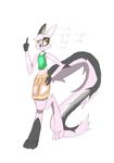  alpha_channel anthro dreamkeepers ezioauditore97 female fur mammal midriff pink_fur simple_background solo transparent_background viriathus 