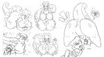  2018 all_fours antennae anthro anus areola belly big_belly big_breasts big_butt blush breast_rest breast_smother breast_squish breasts butt cellphone clothed clothing deep_navel dialogue dragon duo embarrassed english_text erection eyelashes eyes_closed female flustered front_view goodra hair hand_on_breast hands_together holding_breast holding_object holding_phone huge_breasts huge_butt human human_on_anthro humanoid_penis interspecies inverted_nipples kneeling larger_female long_neck looking_at_viewer looking_back looking_down lying male male/female mammal multiple_scenes nintendo nipples nude on_back open_mouth overweight overweight_female penis phone pok&eacute;mon pok&eacute;mon_(species) pok&eacute;philia puffy_areola pussy raised_tail rakkuguy rear_view saliva sex shirt shorts shy size_difference slime smaller_male smile smothering speech_bubble taking_picture tank_top text thick_thighs thumbs_up titfuck tongue tongue_out video_games wide_hips 
