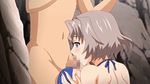  1girl animated animated_gif beach bikini fellatio oral tsugou_no_yoi_sex_friend? yanagi_ryouko 