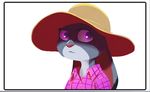  2016 anthro disney judy_hopps lagomorph looking_at_viewer mammal mistermead rabbit simple_background zootopia 
