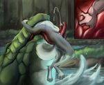  2016 4_toes ambiguous_gender anthro anthro_on_feral bestiality brown_sclera canine crocodile crocodilian cum cumshot cutaway detailed_background digital_media_(artwork) dipingxiangtr.d duo ejaculation erection feral forced forest fur green_scales grey_fur hands-free head_first humanoid_penis internal interspecies male male/ambiguous male_on_feral mammal multicolored_fur nude oral oral_vore orgasm outside penis pink_penis pink_tongue predator prey red_eyes reptile saliva scales scalie screaming sex size_difference smaller_male toes tongue tongue_out tonguejob tree two_tone_fur vore water white_fur white_scales wolf 
