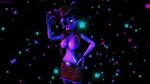  3d_(artwork) animatronic anthro big_breasts breasts clothing cowgirl_(disambiguation) digital_media_(artwork) female five_nights_at_freddy&#039;s five_nights_at_freddy&#039;s_2 glowing machine mammal mangle_(fnaf) nipples razorsz robot smile source_filmmaker video_games 