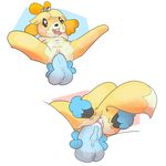  2016 animal_crossing anthro balls blush breasts canine cum dog duo eeekay female fur isabelle_(animal_crossing) male male/female mammal nintendo nipples open_mouth penetration penis pussy simple_background smile video_games yellow_fur 