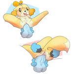  2016 animal_crossing anthro balls blush breasts canine dog duo eeekay female fur isabelle_(animal_crossing) male male/female mammal nintendo nipples open_mouth penetration penis pussy simple_background smile video_games yellow_fur 