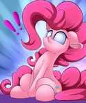  blue_eyes cutie_mark equine eyelashes female feral friendship_is_magic fur hair madacon mammal my_little_pony nude pink_fur pink_hair pinkie_pie_(mlp) simple_background sitting solo 
