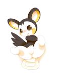  anus baby blush cub cute diaper diaper_off emolga female lying nintendo on_back open_diaper pok&eacute;mon pussy schnecken solo spread_legs spreading video_games young 