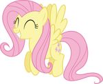  cutie_mark dashiesparkle equine feathered_wings feathers female feral fluttershy_(mlp) friendship_is_magic fur hair horse long_hair mammal my_little_pony pegasus pink_hair pony smile solo wings yellow_feathers yellow_fur 