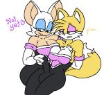  2018 2d_animation animated anthro balls bat big_breasts big_butt big_ears big_penis bodysuit breasts bulge butt canine clothed clothing condom crossgender dialogue dickgirl digital_media_(artwork) dirtydooddoodlez domination duo edging english_text erection eyelashes eyeshadow female female_domination forced fox fur gloves hair half-closed_eyes huge_breasts huge_butt humanoid_penis intersex legwear makeup mammal membranous_wings miles_prower multi_tail orgasm_denial penis rouge_the_bat rubber simple_background skinsuit smile sonic_(series) submissive tails_(disambiguation) teeth text thick_thighs throbbing tight_clothing twitching video_games wearing_condom white_background wide_hips wings 