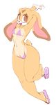  2016 anthro bikini breasts cleavage clothed clothing cream_the_rabbit female lagomorph mammal navel nitro rabbit side_boob skimpy small_breasts solo sonic_(series) swimsuit under_boob 