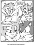  amy_rose anthro apron armpits breasts clothed clothing female hedgehog kyoshinhei male male/female mammal mobius_unleashed palcomix sonic_(series) sonic_the_hedgehog 