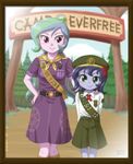  2girls age_difference celestia_(my_little_pony) girl_scout luna_(my_little_pony) multiple_girls my_little_pony my_little_pony_equestria_girls my_little_pony_friendship_is_magic tagme uotapo 