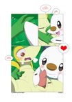  &lt;3 blush comic embarrassed erection imminent_sex nintendo oshawott penis pok&eacute;mon snivy video_games winick-lim 