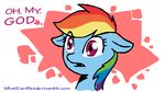  animated english_text equine female friendship_is_magic hair mammal multicolored_hair my_little_pony open_mouth pegasus rainbow_dash_(mlp) reaction_image solo text tongue whateverbender wide_eyed wings 