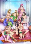  6+girls 8girls areolae black_hair blonde_hair blue_eyes blush breast_grab breasts brown_eyes brown_hair c.c. chains code_geass cunnilingus euphemia_li_britannia eyes_closed feet fingering green_eyes green_hair grey_eyes jewelry kallen_stadtfeld large_breasts long_hair milly_ashford multiple_girls navel nina_einstein nipples nunnally_lamperouge open_mouth parted_lips pink_hair purple_eyes pussy pussy_juice red_hair see-through sefuart shirley_fenette short_hair smile spread_pussy sumeragi_kaguya toes vaginal_object_insertion yuri 