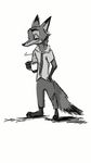  anthro canine disney fox fur male mammal nick_wilde rarewhoroastbeast_(artist) zootopia 