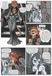  absurd_res anthro blue_eyes breasts brown_fur bushwoolies cat catrina_(mlp) claws clothed clothing cloudy_quartz_(mlp) comic cutie_mark daughter dialogue earth_pony emerald_(gem) equine feline female feral friendship_is_magic fur gem green_eyes grey_fur hair hi_res horse hurgus_(oc) jewelry mammal marble_pie_(mlp) monochrome mother mother_and_daughter multicolored_hair mushroom my_little_pony parent pencils_(artist) pony purple_eyes red_eyes red_hair smile two_tone_hair 
