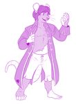  anthro clothing coat hornbuckle- human male mammal pants pirate pyroassassin rat rodent simple_background solo transformation 