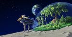  2016 earth equine food fruit garden glowing greenhouse hat horn magic mammal moon planet space star sun_hat tree ukulilia winged_unicorn wings 