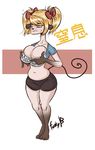  2016 anthro big_breasts blonde_hair blush bow breasts chav cleavage clothed clothing digital_media_(artwork) female funky_badger hair huge_breasts impossible_clothing mammal mega_milk meme mouse rodent simple_background slightly_chubby smutbunny solo thick_thighs tiffy_cheesecake wide_hips 