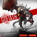  english_text evolve_(copyright) goliath_(evolve) monster rock solo text unknown_artist 