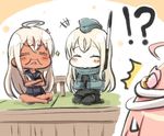  /\/\/\ 3girls =_= ^_^ ahoge bad_id bad_twitter_id blonde_hair blush closed_eyes commentary cropped_jacket crossed_arms dual_persona engiyoshi flower garrison_cap grimace hair_flower hair_ornament hands_on_own_stomach happy_tears hat i-58_(kantai_collection) kantai_collection laughing long_hair multiple_girls pink_hair ro-500_(kantai_collection) school_swimsuit short_hair sitting sparkle swimsuit swimsuit_under_clothes tears time_paradox translation_request u-511_(kantai_collection) wariza 
