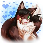  &lt;3 anthro avian bird chicken duo feline female feral looking_at_viewer lovelesskiax mammal remmmy smile 