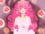  2015 alien cartoon_network female gem_(species) hair humanoid natouu not_furry pink_hair rose_quartz_(steven_universe) steven_universe 