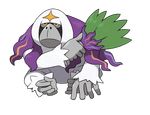  gen_7_pokemon highres no_humans official_art oranguru orangutan pokemon pokemon_(creature) solo 