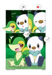  ! &lt;3 2016 blush comic embarrassed nintendo oshawott pok&eacute;mon snivy video_games winick-lim 