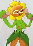  anthro big_breasts breasts eyelashes eyewear female flora_fauna flower glasses group handjob huge_breasts human humanoid interspecies male male/female mammal nipples not_furry nude open_mouth penis plant plants_vs_zombies pussy sex simple_background smile sunflower thompson-vonjung video_games 