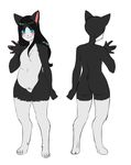  animal_humanoid cat_humanoid digitigrade feline hair humanoid invalid_color invalid_tag kemono kronilix mammal overweight slightly_chubby spookiesweets tuxedo 