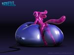  android balloon big_breasts big_butt breasts butt female jiggle looking_back machine not_furry pink_skin pixell raised_tail riding robot voxell_voxell wide_hips 