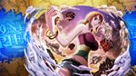  breasts clouds large_breasts nami_(one_piece) one_piece one_piece:_strong_world orange_hair sun_set tagme 