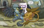  alternate anus avian cart clitoris digitigrade dildo duo female female/female feral friendship_is_magic gabby_(mlp) gaping gilda_(mlp) gryphon male my_little_pony pawpads paws penetration pussy rainbow_dash_(mlp) sex_toy smudge_proof soles spread_legs spreading teats vaginal variant wet 