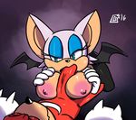  anthro bat bedroom_eyes big_breasts breast_grab breast_squish breasts dizzy_demon duo echidna erect_nipples erection eyes_closed fellatio female green_eyes half-closed_eyes hand_on_breast huge_breasts knuckles_the_echidna male male/female mammal membranous_winfs membranous_wings monotreme nipples nude oral penis rouge_the_bat seductive sex sonic_(series) titfuck wings 