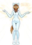  afterlife amber_eyes anthro bowman&#039;s_wolf breasts brown_hair canine clothing female florence_ambrose freefall hair jumpsuit long_hair looking_at_viewer mammal pwan red_wolf small_breasts smile solo teeth webcomic wolf 