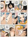  1boy 1girl fairy_tail female male rusky 