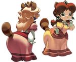  koki_(ryoushikiha) princess_daisy princess_peach super_mario tagme 