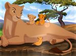  breastfeeding breasts cub disney fan_character feline kesh king lion lionesss mammal maternal maternal_instinct maxpainevolumn motherly_love nala pridelands royalty sarafina simba teats the_lion_king young 