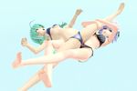  2girls bikini catfight multiple_girls ryona wrestling 