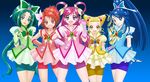  cure_aqua cure_dream cure_lemonade cure_mint cure_rouge delica futari_wa_pretty_cure yes!_precure_5 