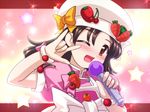  ai!_mai!_main! blush cooking_idol_ai!_mai!_main! parody seikan_hikou smile wink 