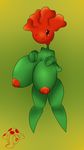  anthro areola big_breasts breasts digital_media_(artwork) eyelashes female flora_fauna flower freckles huge_breasts humanoid hyper mammal nipples not_furry nude plant plants_vs_zombies pussy simple_background smile solo thompson-vonjung video_games 