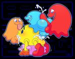  anal balls blinky clyde cum ghost group group_sex inky male male/male not_furry orgy pac-man pac-man_(series) pac-man_and_the_ghostly_adventures penis pinky sex spice5400 spirit toony video_games 