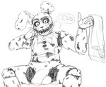  animatronic erection five_nights_at_freddy&#039;s five_nights_at_freddy&#039;s_4 machine male nightmare_bonnie_(fnaf) penis robot unnecessaryfansmut video_games 