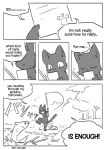 2017 ambiguous_gender anthro comic domestic_cat doukutsunezumi english_text felid feline felis hard_translated hi_res japanese_text kemono kuroneko_(doukutsunezumi) mammal monochrome text translated