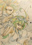  bad_source card hiroki_(vvkagerouvvr2) multiple_boys sakaki_yuuya traditional_media yuu-gi-ou yuu-gi-ou_arc-v yuuto_(yuu-gi-ou_arc-v) 