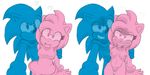  2016 amy_rose anthro areola big_breasts breasts duo erect_nipples erection extraspecialzone female hedgehog male mammal nipples nude penis pussy smile sonic_(series) sonic_the_hedgehog 